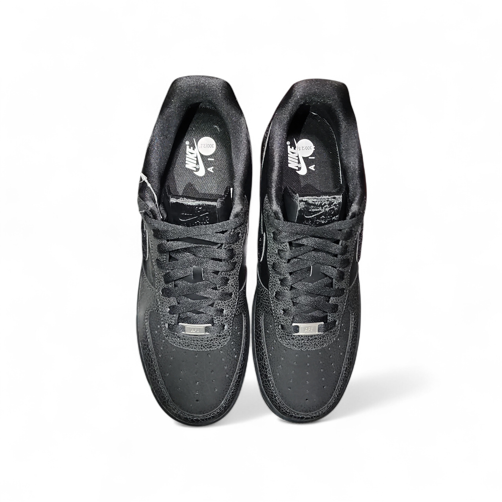 Nike Air Force 1 Low Triple Black Textured
