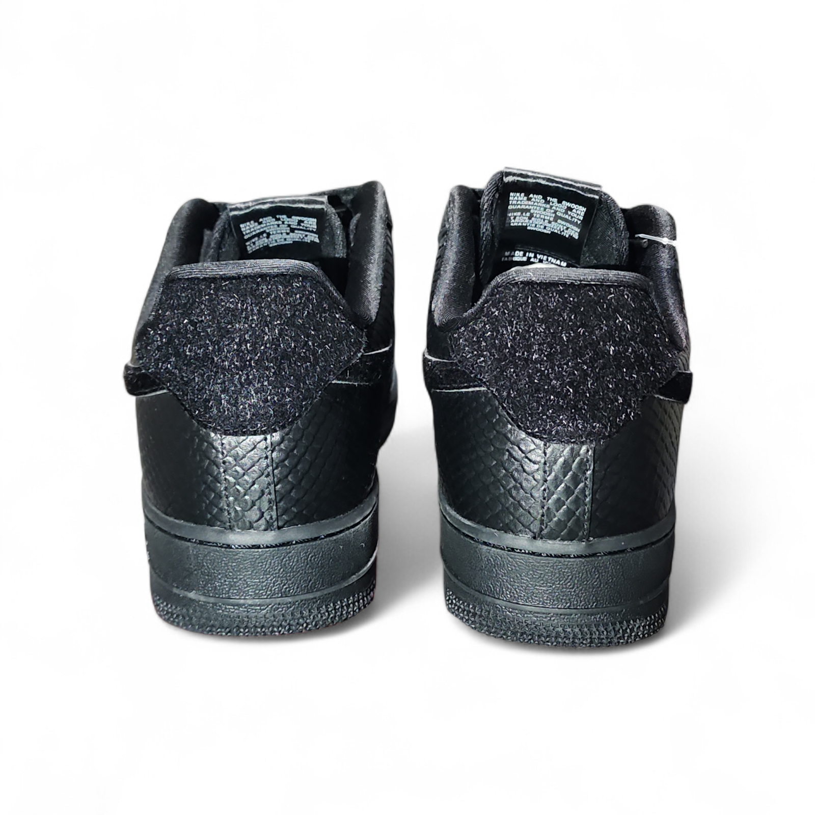 Nike Air Force 1 Low Triple Black Textured